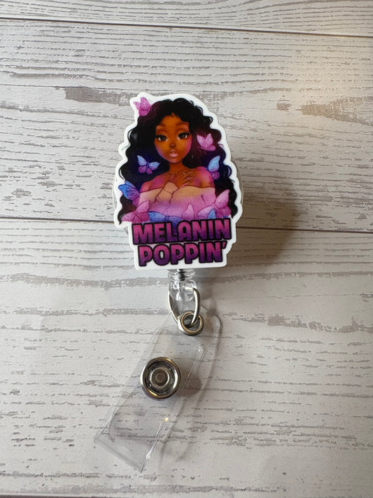 Melanin Poppin’ | Black Girl Magic Badge Reel