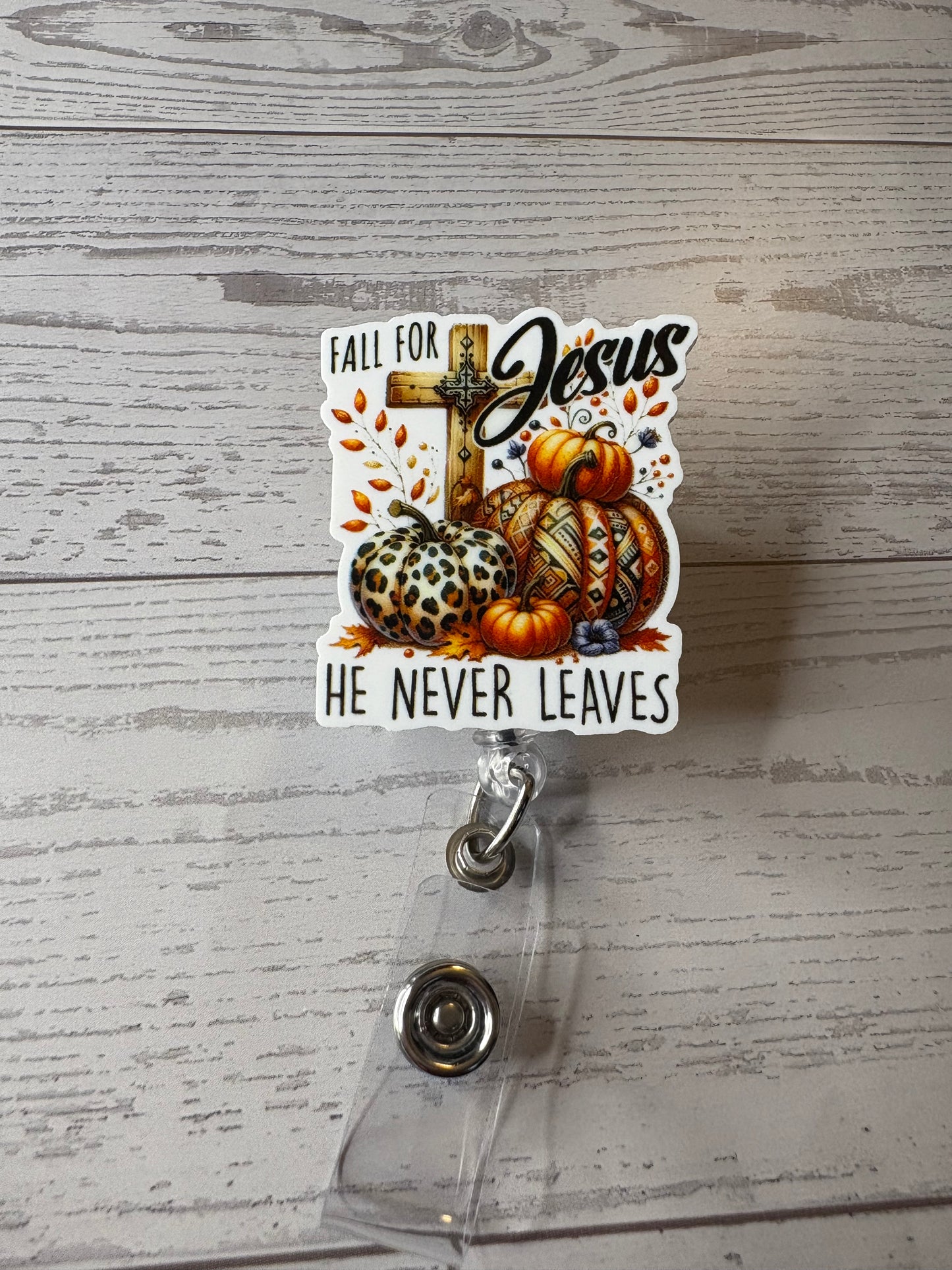 Fall for Jesus He Never Leaves | Faith & Fall Badge Reel