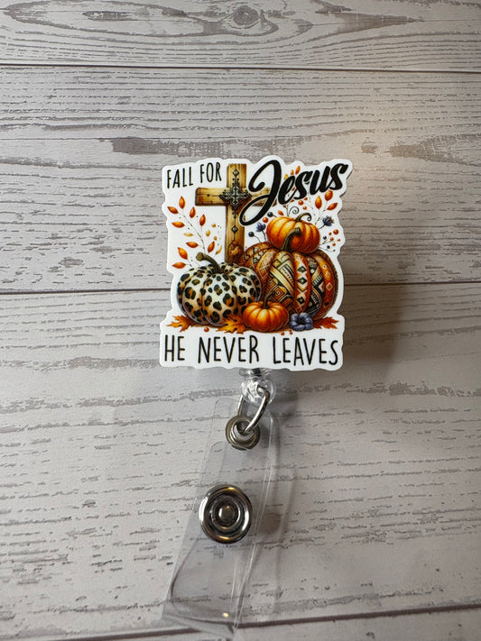 Fall for Jesus He Never Leaves | Faith & Fall Badge Reel