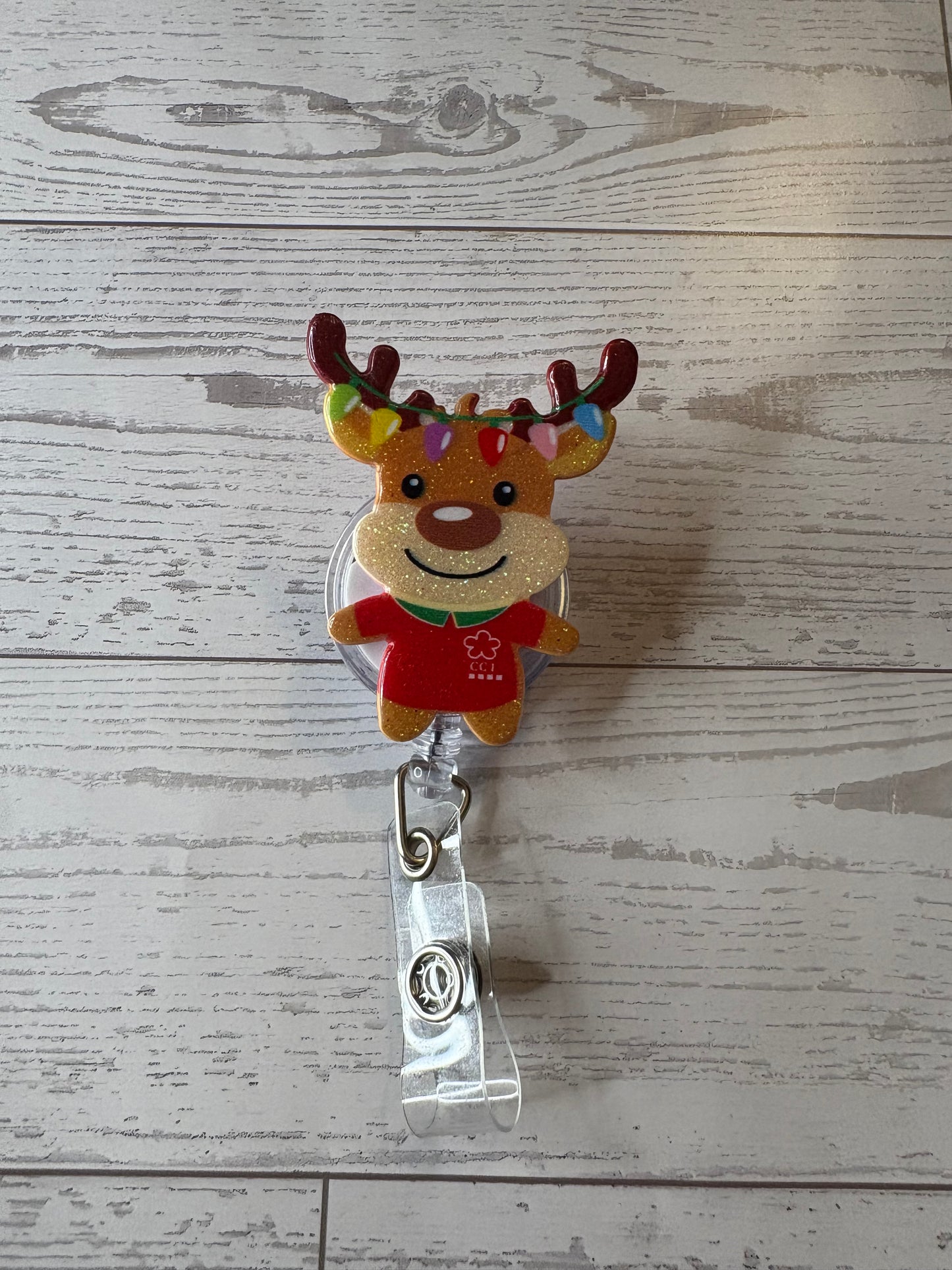 Cute Reindeer | Christmas Badge Reel