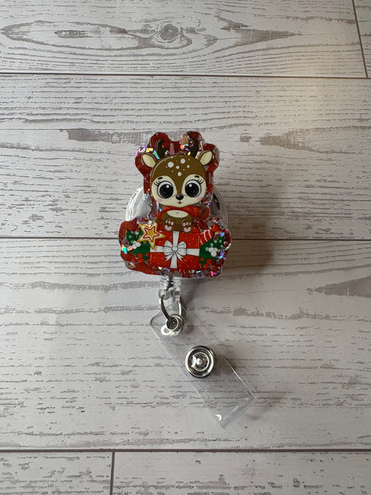 Cute Reindeer | Christmas Badge Reel
