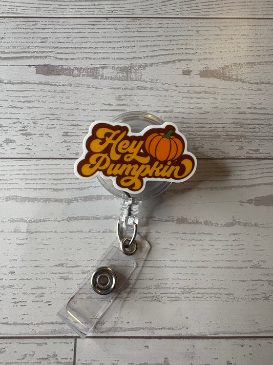 Hey Pumpkin | Retro Fall Badge Reel